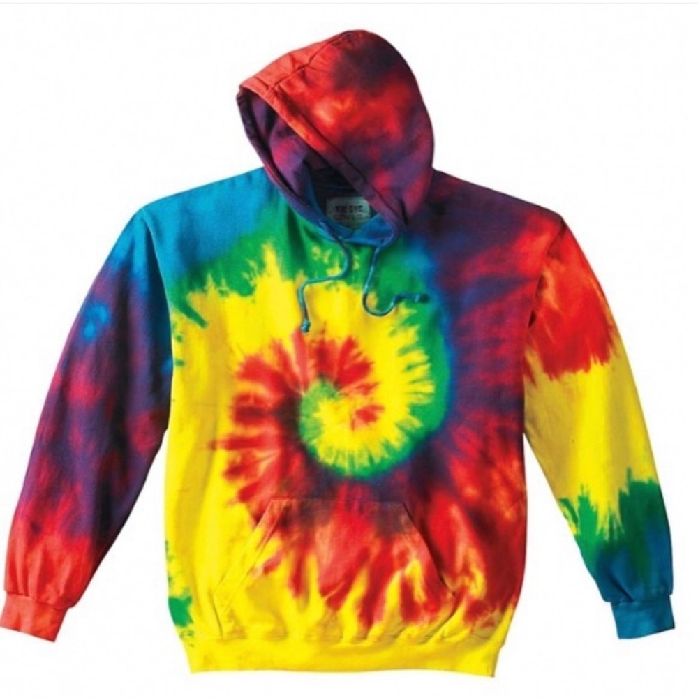 Tie dye hoodies